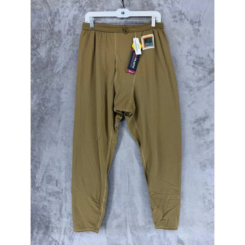 USMC Peckham Base Layer Pants Men Large Regular FROG Coyote Brown Military NEW